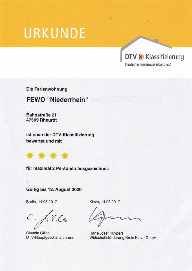 Rheurdt Ferienwohnung Niederrhein מראה חיצוני תמונה